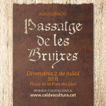 Inauguracíó Passatge de les Bruixes