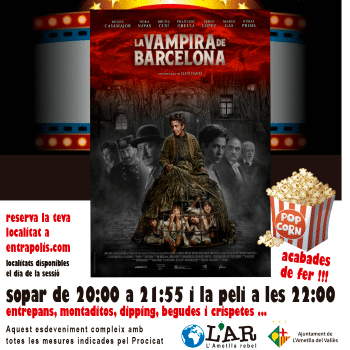 Cinema Rebel a la Fresca: "La vampira de Barcelona!