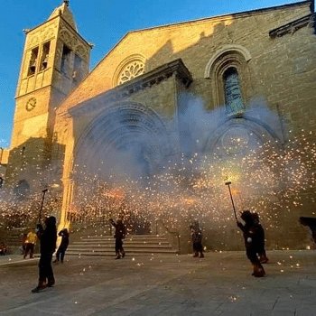 FESTA MAJOR D'AGRAMUNT - Espectacle amb els Diables l'Espetec