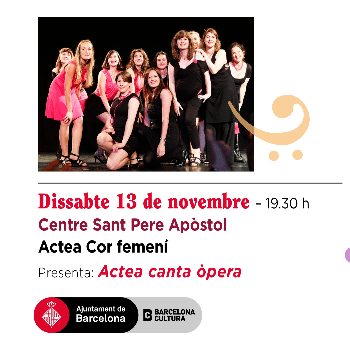 ACTEA COR FEMENÍ Actea canta òpera