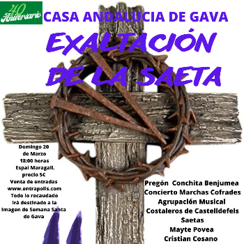 EXALTACIÓN DE LA SAETA