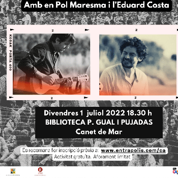 XERRADA - CONCERT 1 de juliol de 2022 - Biblioteca de Canet de Mar