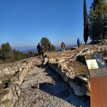 Visita guiada al jaciment arqueològic del poblat ibèric del Cogulló de Sallent