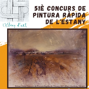 51è concurs de  pintura ràpida  de l'Estany