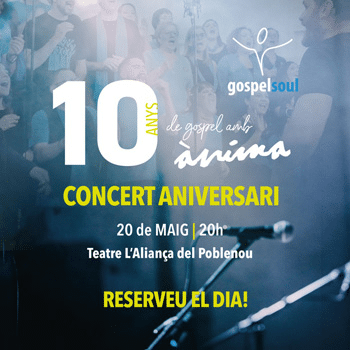 Gospel Soul: 10 anys de gospel amb ànima