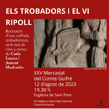 ELS TROBADORS I EL VI . Carla Lucea i Antoni Madueño