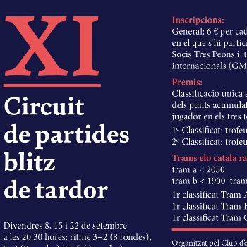 XI Circuit Blitz de Tardor