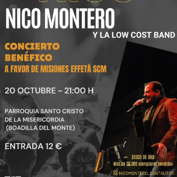 Concierto Benéfico NICO MONTERO y la Lowcost Band