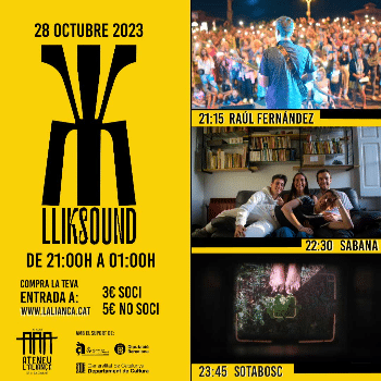 Lliksound amb Raúl Fernández, Sabana i Sotabosc