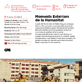 MOMENTS ESTEL·LARS DE LA HUMANITAT