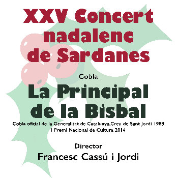 XXV Concert nadalenc de Sardanes. Cobla La Principal de la Bisbal