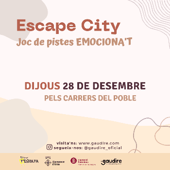 ESCAPE CITY Emociona't - Artés