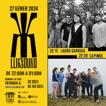 Lliksound amb Laura Garriga i Capinàs