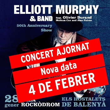 ELLIOTT MURPHY & BAND en concert