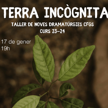 TERRA INCÒGNITA - 17 DE GENER DE 2024