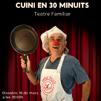 "CUINI EN 30 MINUITS"  CAP BUTACA BUIDA