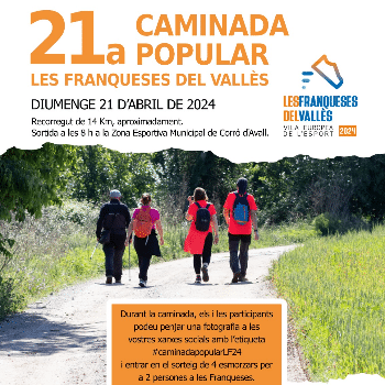 21a CAMINADA POPULAR LES FRANQUESES