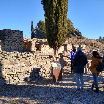 GEOPARC: Visita guiada al jaciment arqueològic del poblat ibèric del Cogulló de Sallent