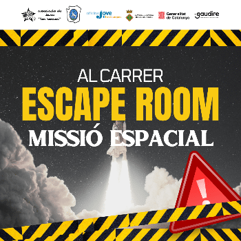 Escape Room Cervià de les Garrigues - Missió Espacial