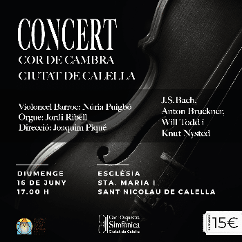 CONCERT PRESENTACIÓ COR DE CAMBRA CIUTAT DE CALELLA