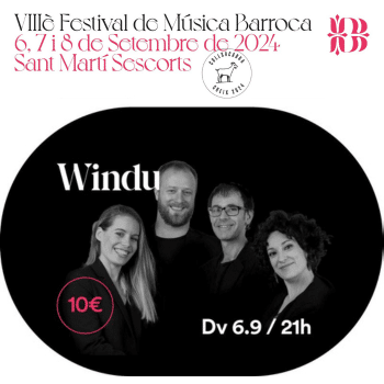 Música Barroca a Sant Martí: WINDU