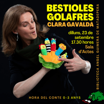 L'HORA DEL CONTE DE LA BIBLIOTECA: Bestioles golafres(0-3 anys)