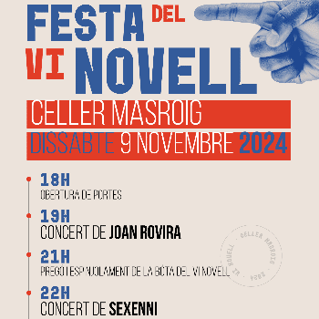 Festa del Vi Novell 2024 Celler Masroig