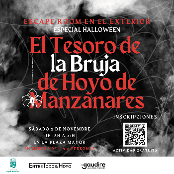 Escape Room de Exterior - El Tesoro de la Bruja de Hoyo de Manzanares