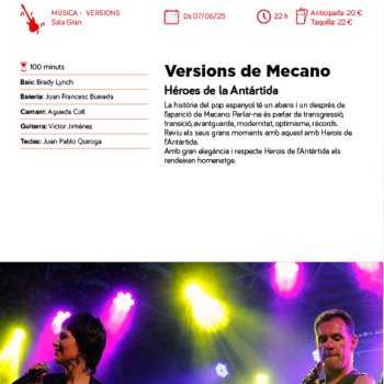 CONCERT TRIBUT A MECANO