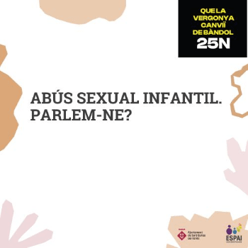 Abús sexual infantil. Parlem-ne?