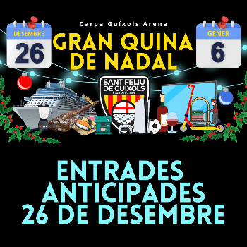 Quina de Nadal CFSFG 26 desembre