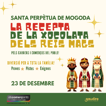 Escape Room Santa Perpètua de Mogoda - La Recepta de la Xocolata dels Reis Mags