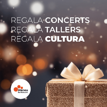 REGALA CULTURA. Promoció Nadal Ateneu Santfeliuenc. 2 entrades per ContraBaix