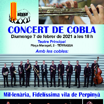 CONCERT SARDANES DIADA-APLEC 2020