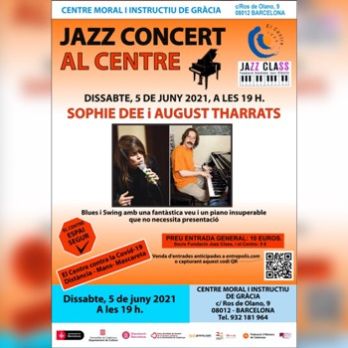 Jazz Concert: Sophie Dee & August Tharrats
