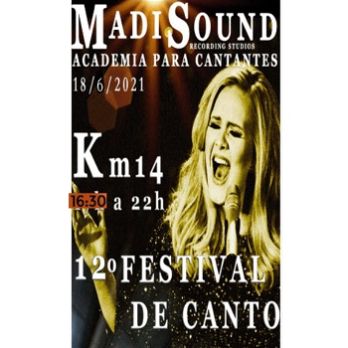 12ª FESTIVAL DE CANTO - MadiSound Studios Academy