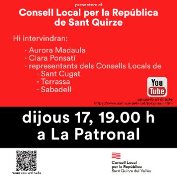 Presentació del Consell Local per la República de Sant Quirze