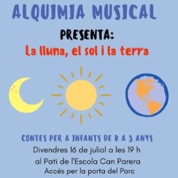 Alquímia musical: amb el conte “La Lluna, la Terra i el Sol”