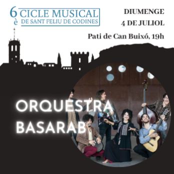 6è Cicle Musical de Sant Feliu de Codines. Orquestra Basarab