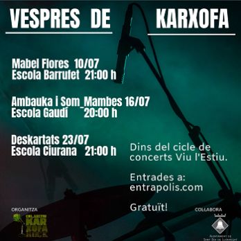 VIU L'ESTIU. Concert de Karxofarock amb DESKARTATS