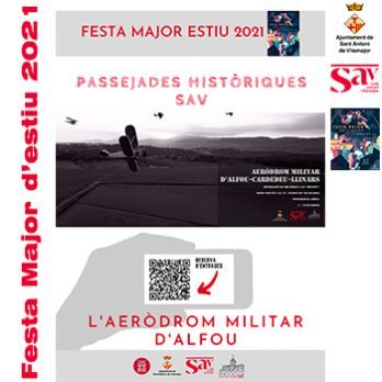 FME 2021. Passejades històriques SAV: L'Aeròdrom militar d'Alfou