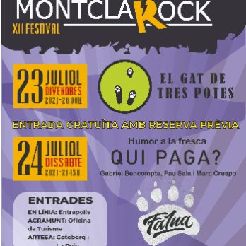 Festa Major Montclar: Qui paga? + Concert Fa1na