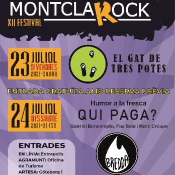 Festa Major Montclar: Concert El Gat de tres potes