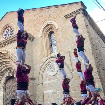 FESTA MAJOR D'AGRAMUNT - Exhibició dels Castellers de Lleida