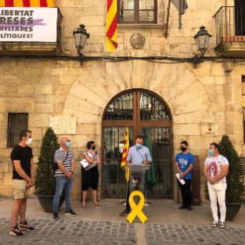 Acte de la Diada Nacional de Catalunya 2021 - L'Espluga de Francolí