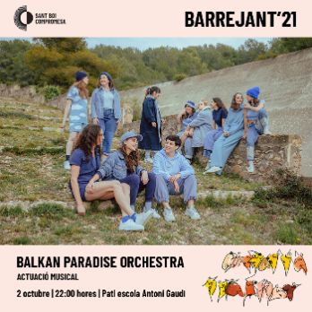 Balkan Paradise Orchestra. Barrejant 2021