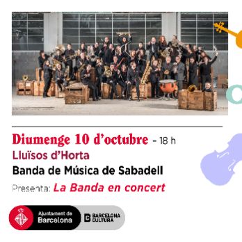BANDA DE SABADELL La Banda en concert
