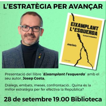 Josep Costa presenta el llibre "Eixamplant l'esquerda"