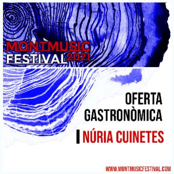 GASTRONÒMICA MONTMUSIC FESTIVAL - DIFERENTS SESSIONS 15 al 17 D'OCTUBRE