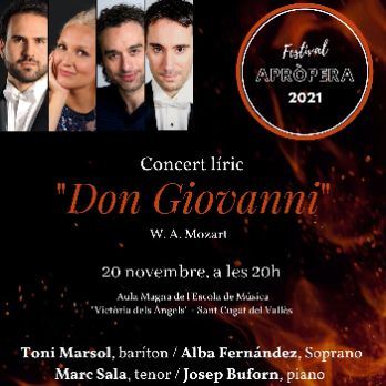 Don Giovanni de W.A.Mozart -  Concert líric.